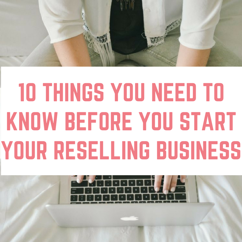 Consider Before Getting Involved In Reselling Business